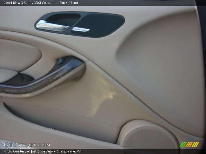 Jet Black / Sand 2004 BMW 3 Series 330i Coupe