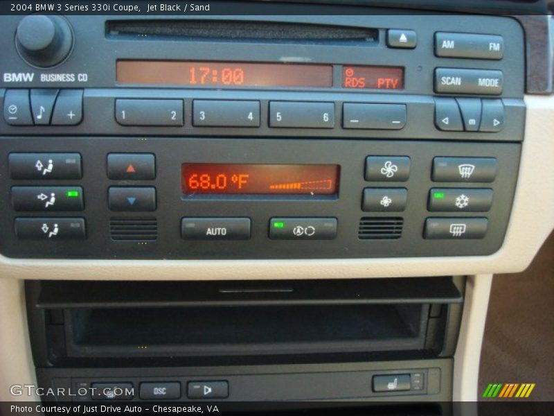 Jet Black / Sand 2004 BMW 3 Series 330i Coupe