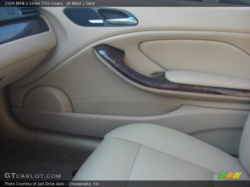 Jet Black / Sand 2004 BMW 3 Series 330i Coupe
