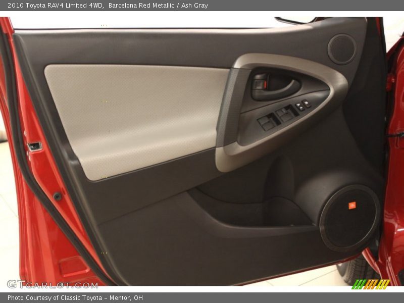 Barcelona Red Metallic / Ash Gray 2010 Toyota RAV4 Limited 4WD