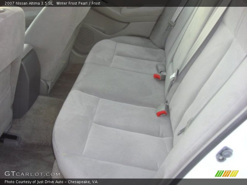 Winter Frost Pearl / Frost 2007 Nissan Altima 3.5 SE