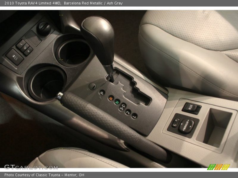 Barcelona Red Metallic / Ash Gray 2010 Toyota RAV4 Limited 4WD