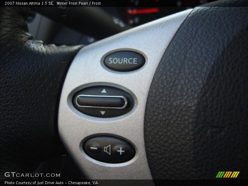 Winter Frost Pearl / Frost 2007 Nissan Altima 3.5 SE