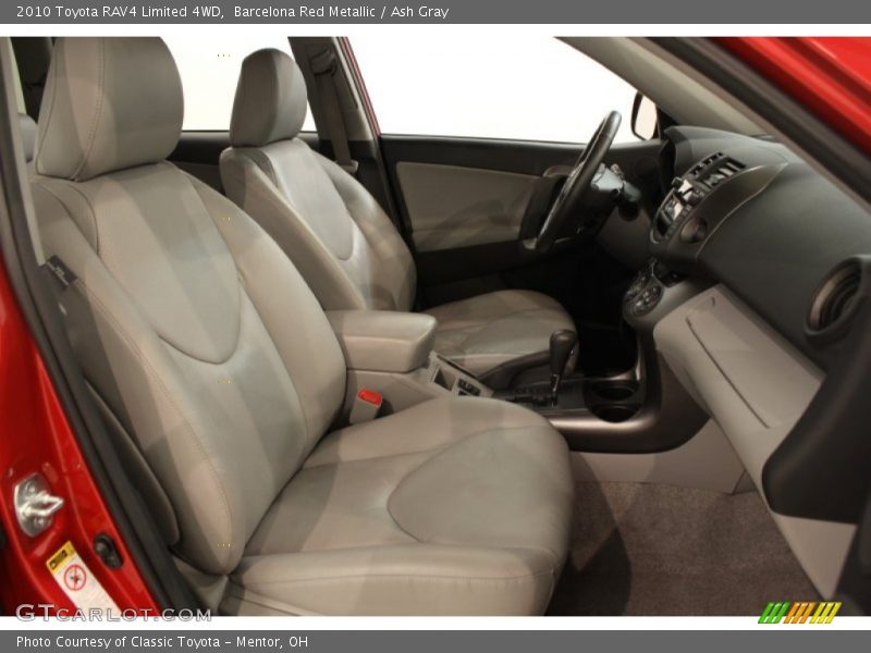 Barcelona Red Metallic / Ash Gray 2010 Toyota RAV4 Limited 4WD
