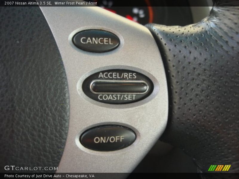 Winter Frost Pearl / Frost 2007 Nissan Altima 3.5 SE