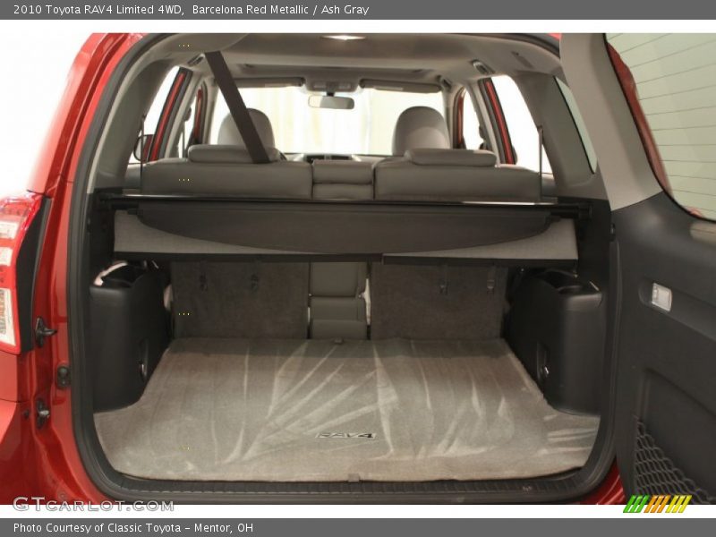 Barcelona Red Metallic / Ash Gray 2010 Toyota RAV4 Limited 4WD
