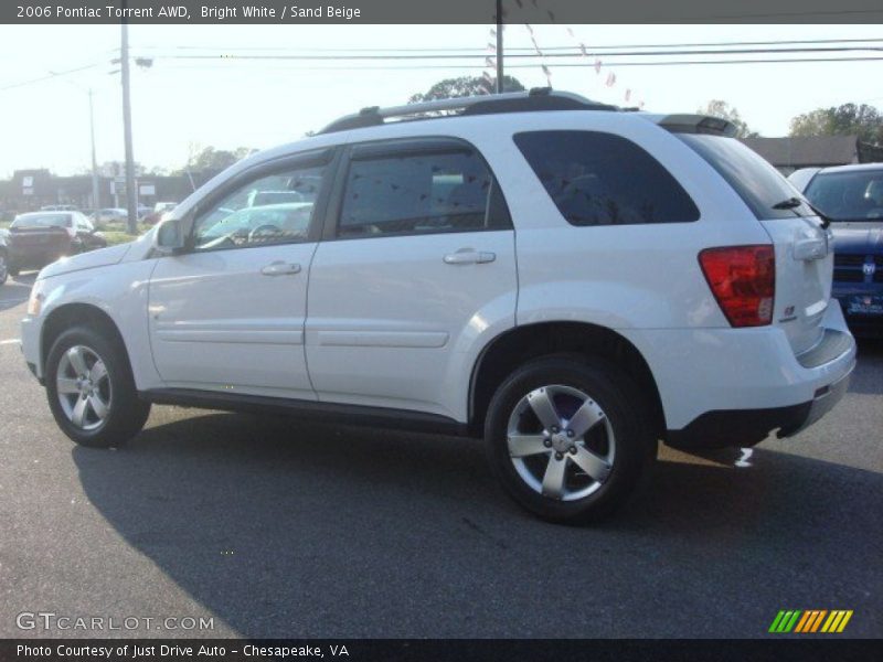 Bright White / Sand Beige 2006 Pontiac Torrent AWD