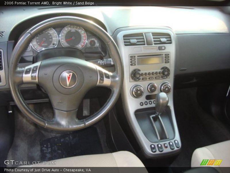Bright White / Sand Beige 2006 Pontiac Torrent AWD