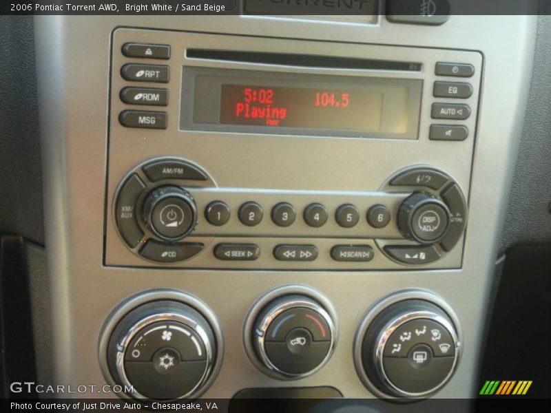 Bright White / Sand Beige 2006 Pontiac Torrent AWD