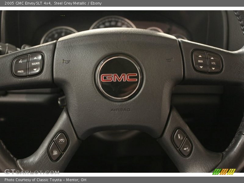 Steel Grey Metallic / Ebony 2005 GMC Envoy SLT 4x4