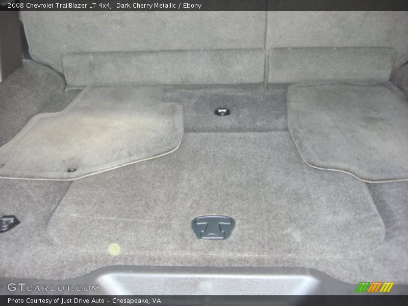 Dark Cherry Metallic / Ebony 2008 Chevrolet TrailBlazer LT 4x4