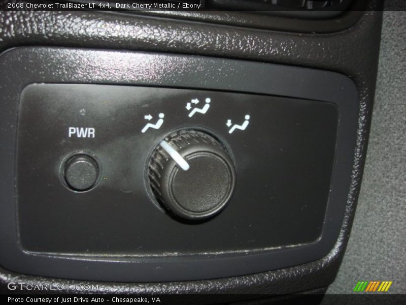 Dark Cherry Metallic / Ebony 2008 Chevrolet TrailBlazer LT 4x4