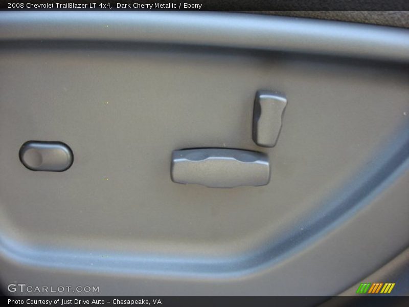 Dark Cherry Metallic / Ebony 2008 Chevrolet TrailBlazer LT 4x4