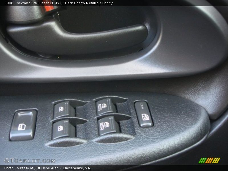 Dark Cherry Metallic / Ebony 2008 Chevrolet TrailBlazer LT 4x4