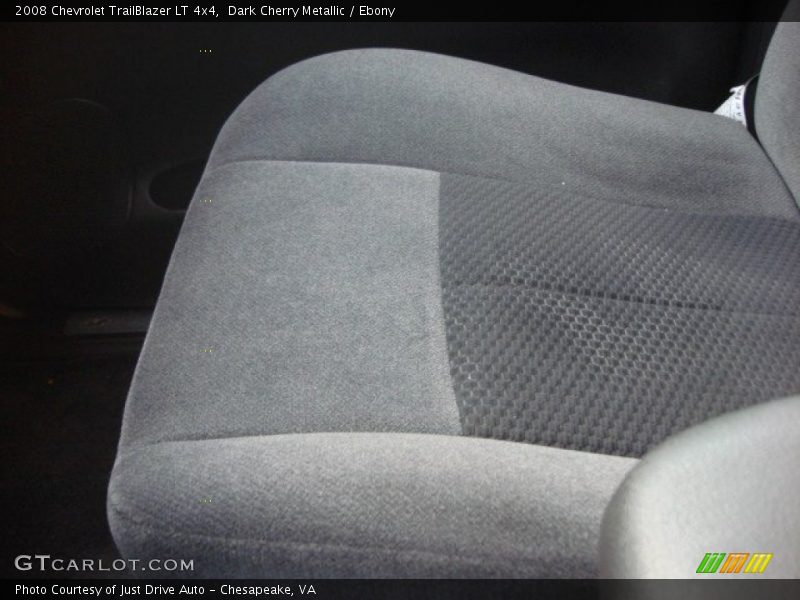 Dark Cherry Metallic / Ebony 2008 Chevrolet TrailBlazer LT 4x4