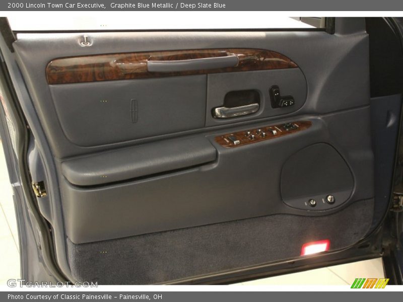 Graphite Blue Metallic / Deep Slate Blue 2000 Lincoln Town Car Executive