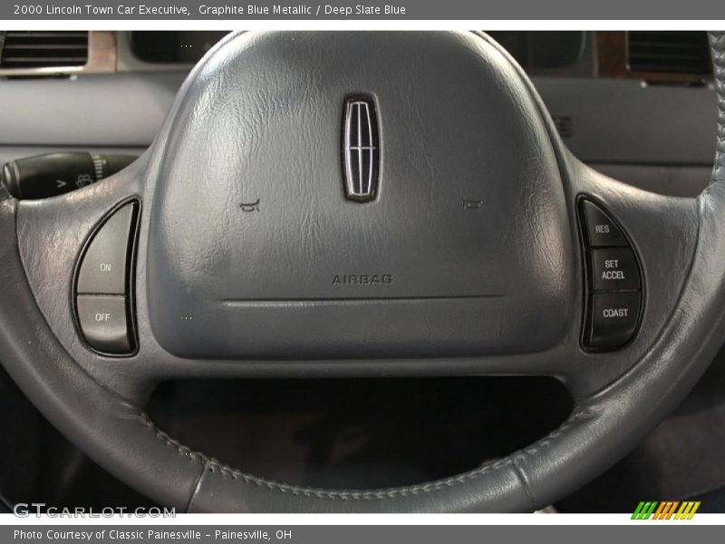 Graphite Blue Metallic / Deep Slate Blue 2000 Lincoln Town Car Executive