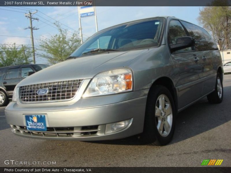 Pewter Metallic / Flint Gray 2007 Ford Freestar SEL