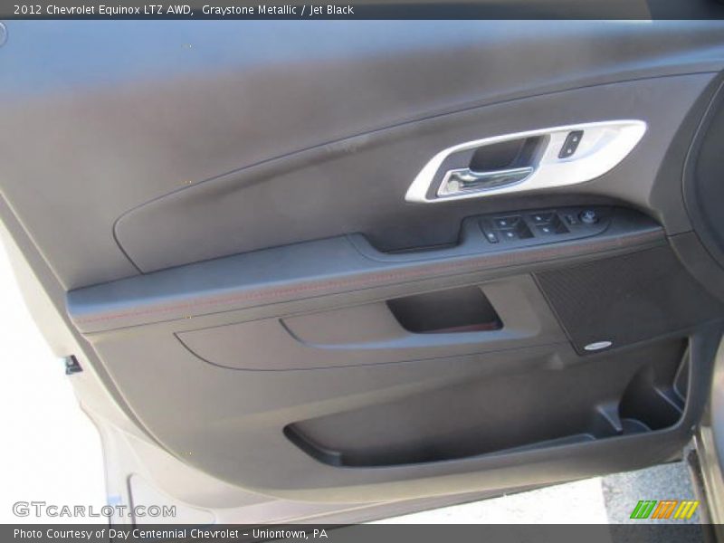 Graystone Metallic / Jet Black 2012 Chevrolet Equinox LTZ AWD