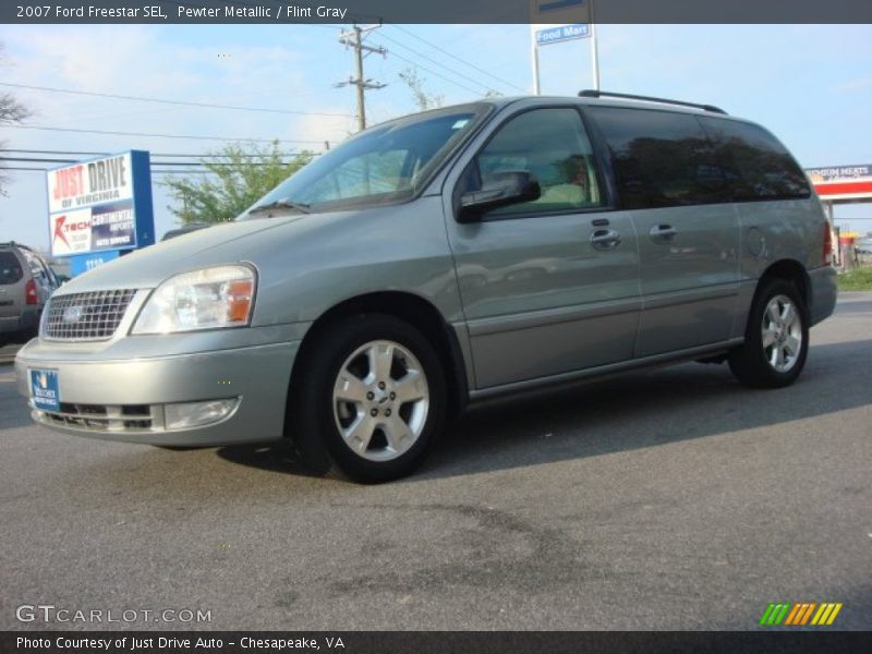 Pewter Metallic / Flint Gray 2007 Ford Freestar SEL