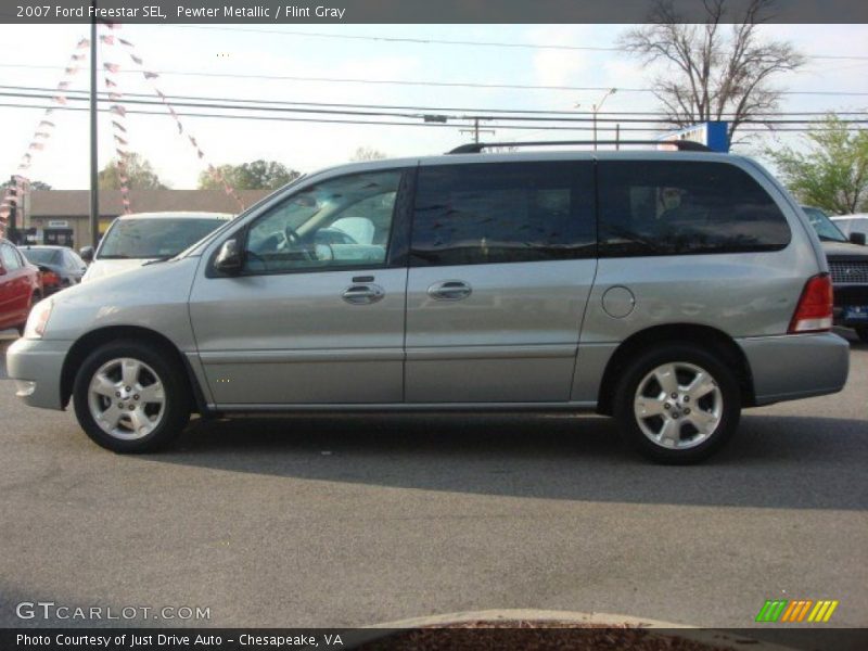 Pewter Metallic / Flint Gray 2007 Ford Freestar SEL