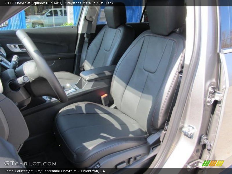 Graystone Metallic / Jet Black 2012 Chevrolet Equinox LTZ AWD