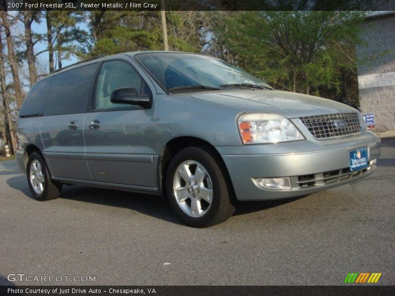 Pewter Metallic / Flint Gray 2007 Ford Freestar SEL