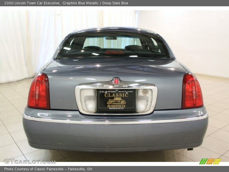 Graphite Blue Metallic / Deep Slate Blue 2000 Lincoln Town Car Executive