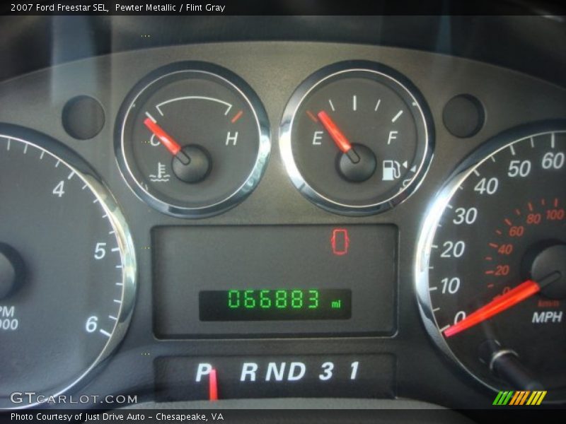 Pewter Metallic / Flint Gray 2007 Ford Freestar SEL