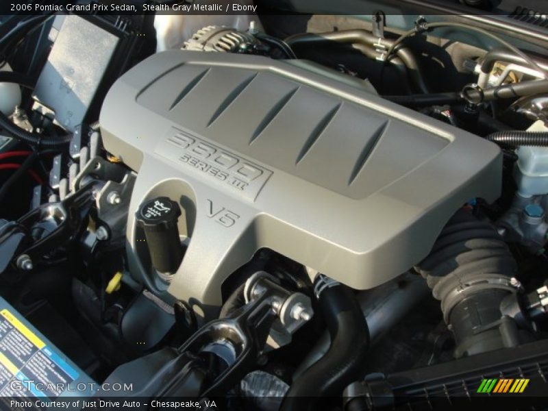 Stealth Gray Metallic / Ebony 2006 Pontiac Grand Prix Sedan