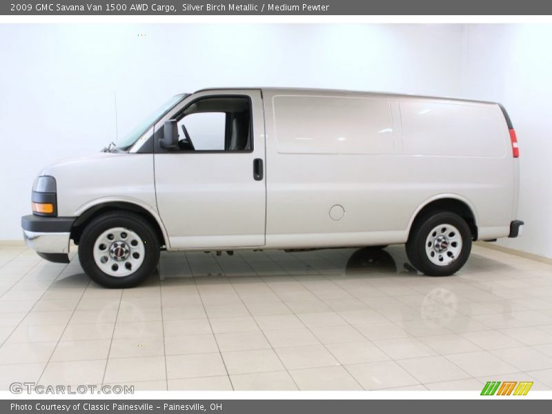  2009 Savana Van 1500 AWD Cargo Silver Birch Metallic