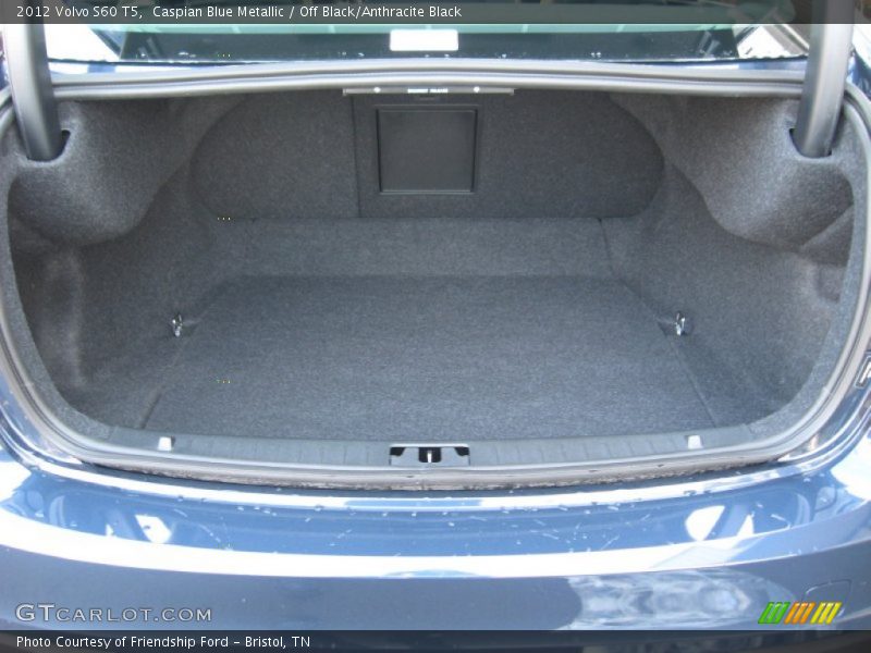 Caspian Blue Metallic / Off Black/Anthracite Black 2012 Volvo S60 T5