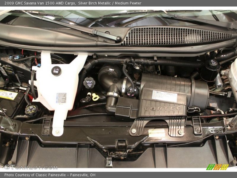 Silver Birch Metallic / Medium Pewter 2009 GMC Savana Van 1500 AWD Cargo