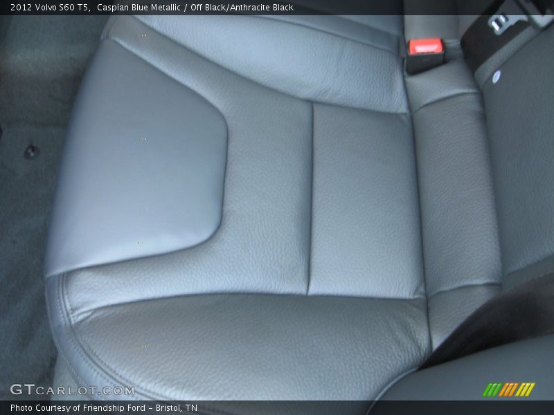 Caspian Blue Metallic / Off Black/Anthracite Black 2012 Volvo S60 T5