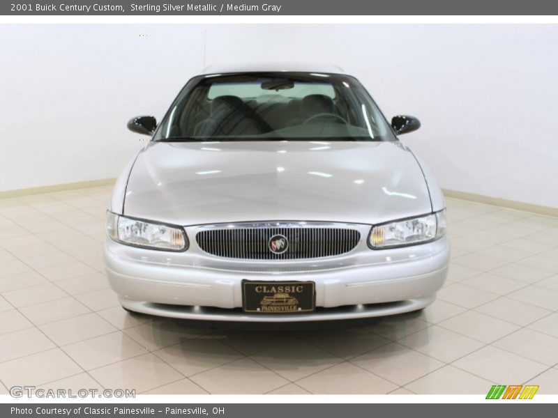 Sterling Silver Metallic / Medium Gray 2001 Buick Century Custom