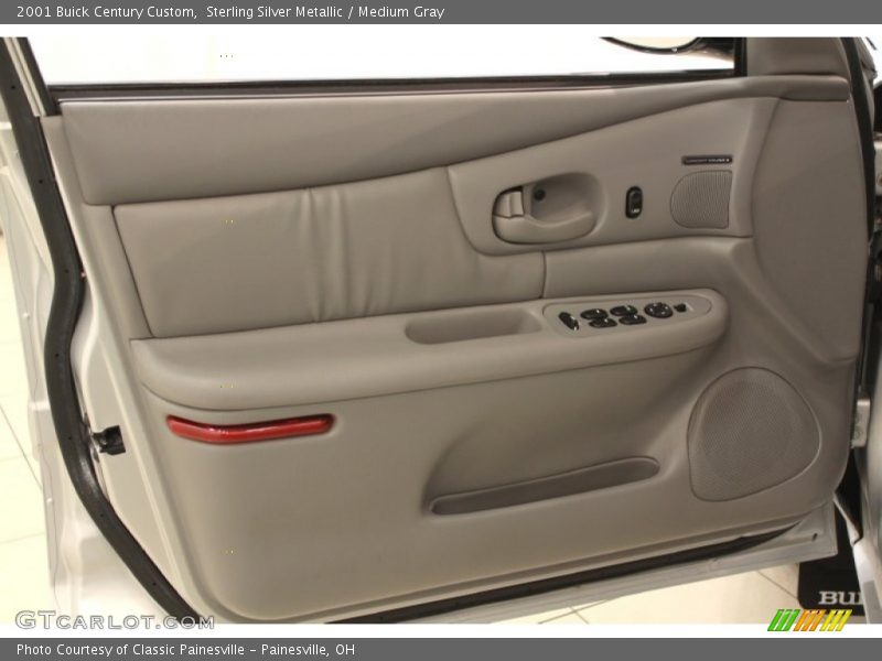 Sterling Silver Metallic / Medium Gray 2001 Buick Century Custom