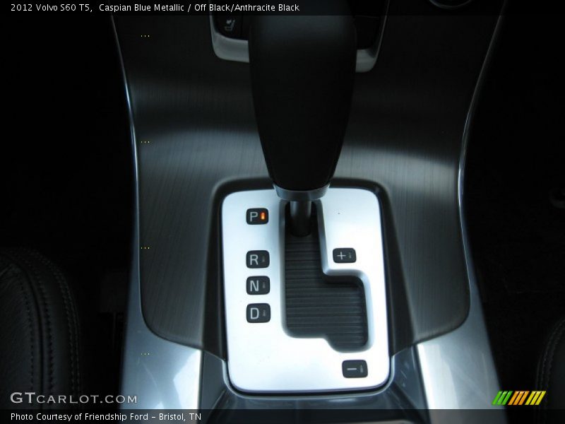 Caspian Blue Metallic / Off Black/Anthracite Black 2012 Volvo S60 T5