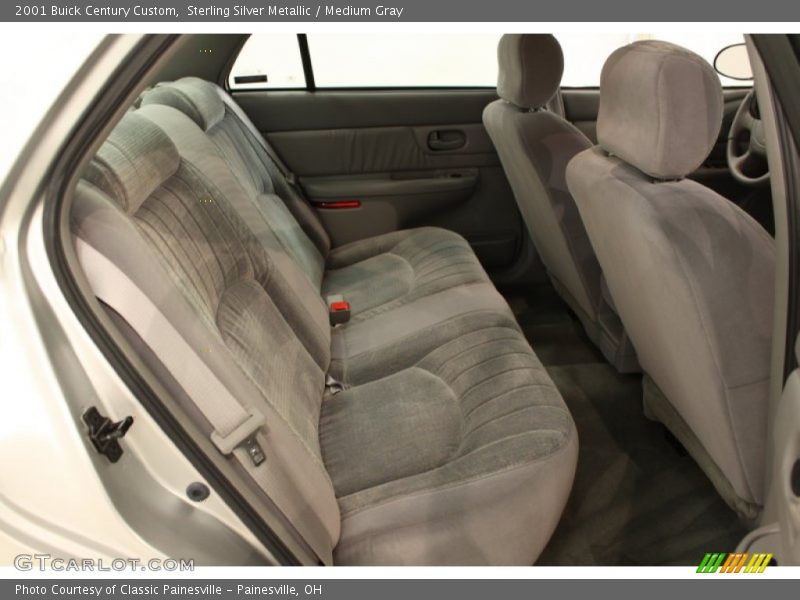 Sterling Silver Metallic / Medium Gray 2001 Buick Century Custom