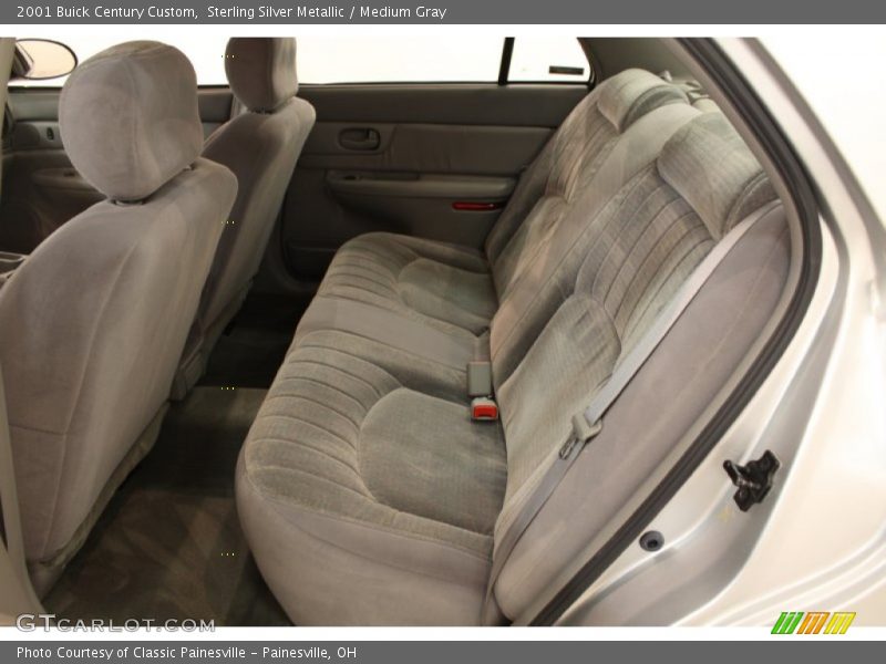 Sterling Silver Metallic / Medium Gray 2001 Buick Century Custom