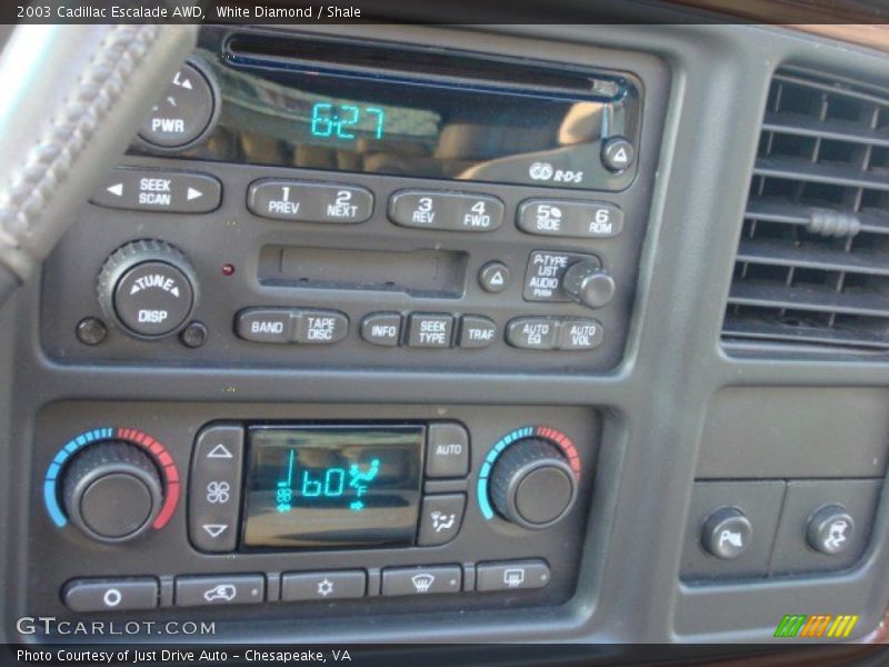 White Diamond / Shale 2003 Cadillac Escalade AWD