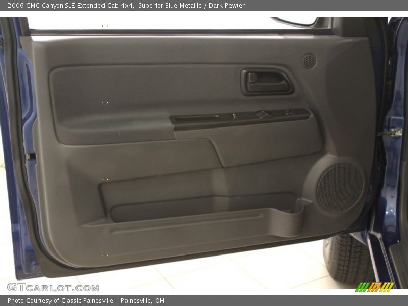 Superior Blue Metallic / Dark Pewter 2006 GMC Canyon SLE Extended Cab 4x4