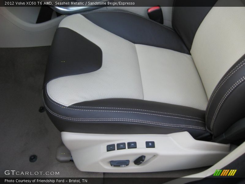 Front Seat of 2012 XC60 T6 AWD