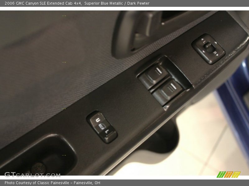 Superior Blue Metallic / Dark Pewter 2006 GMC Canyon SLE Extended Cab 4x4