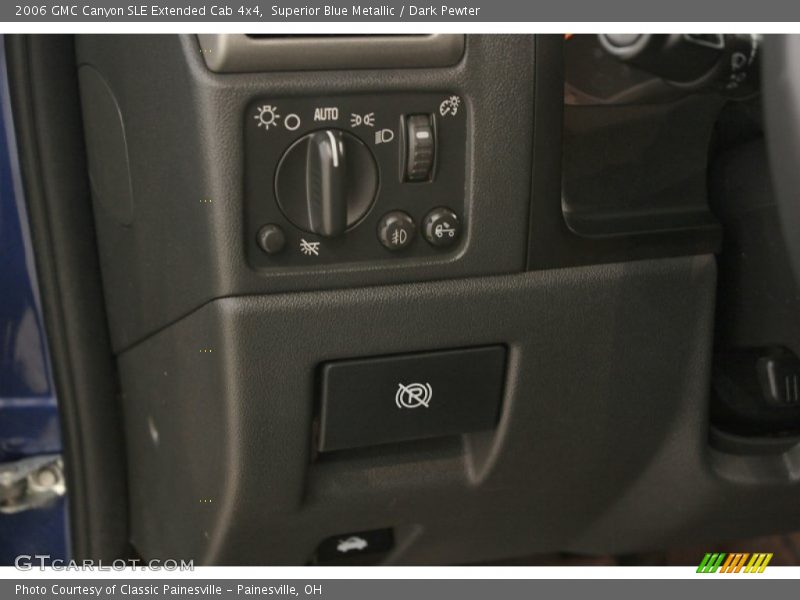 Superior Blue Metallic / Dark Pewter 2006 GMC Canyon SLE Extended Cab 4x4