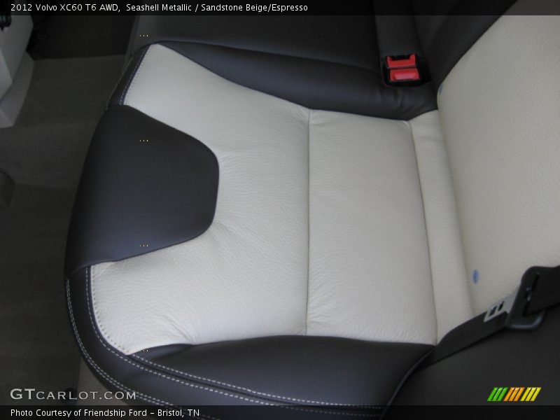 Rear Seat of 2012 XC60 T6 AWD