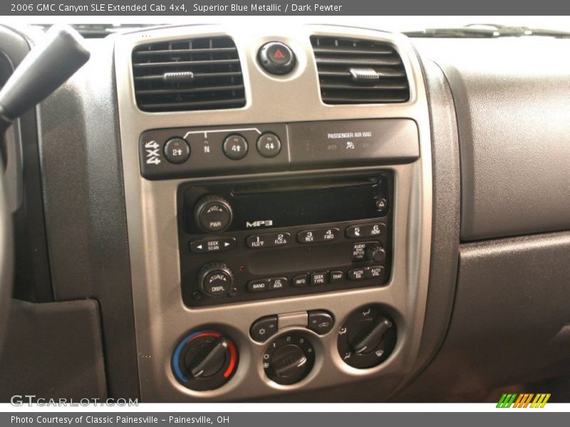 Superior Blue Metallic / Dark Pewter 2006 GMC Canyon SLE Extended Cab 4x4