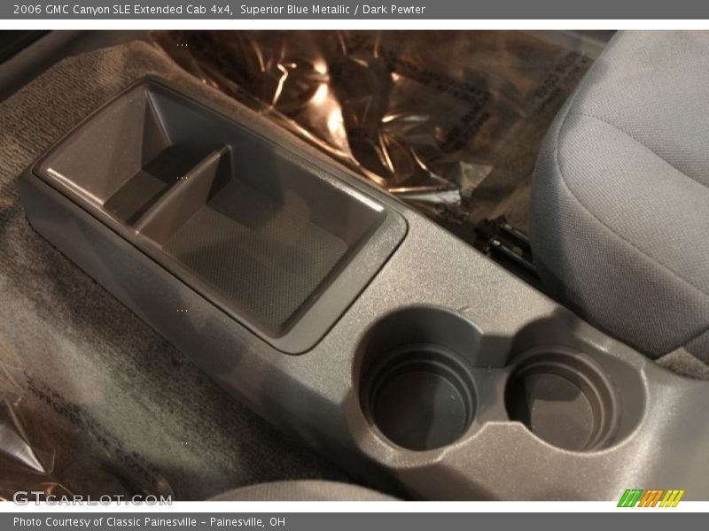 Superior Blue Metallic / Dark Pewter 2006 GMC Canyon SLE Extended Cab 4x4