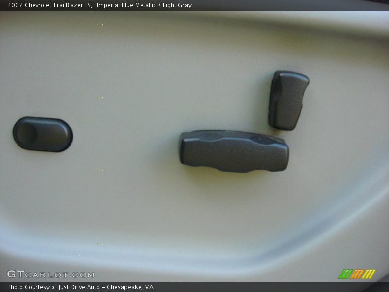 Imperial Blue Metallic / Light Gray 2007 Chevrolet TrailBlazer LS
