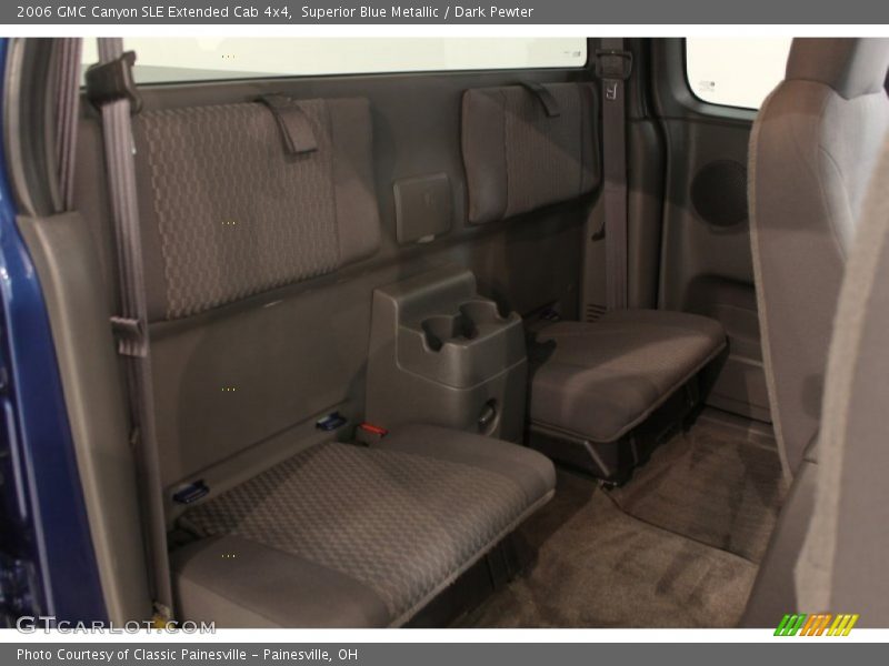 Superior Blue Metallic / Dark Pewter 2006 GMC Canyon SLE Extended Cab 4x4