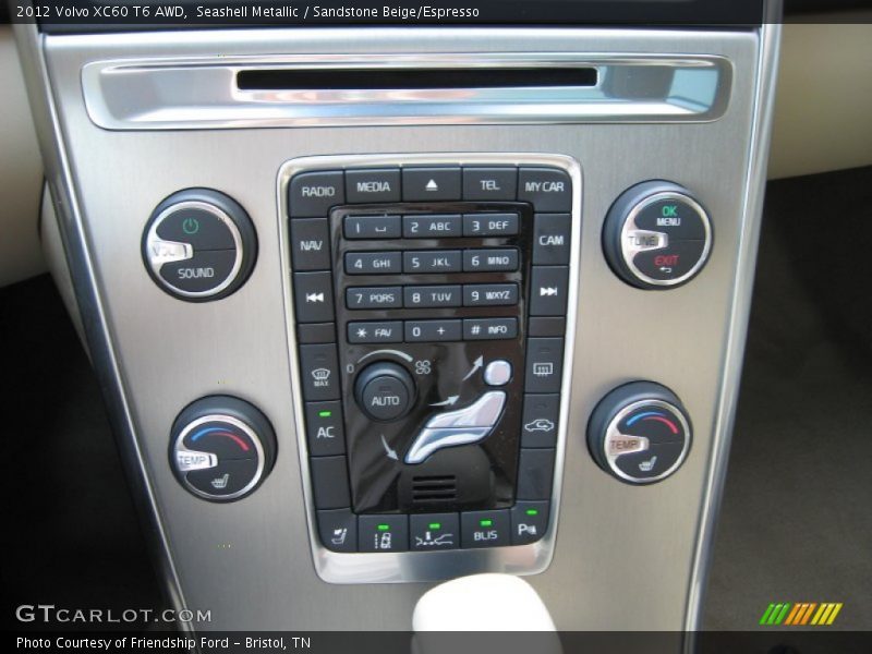 Controls of 2012 XC60 T6 AWD
